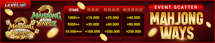 event  LEVEL4D mahjong ways scatter